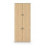 THESIS Ντουλάπα Γραφείου Δίφυλλο Απόχρωση Beech -Άσπρο c444805