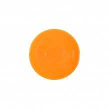 Σετ 6 πιατάκια πορσελάνης για φλυτζάνι 90cc πορτοκαλί c44521 Σετ 6 πιατάκια πορσελάνης για φλυτζάνι 90cc πορτοκαλί c44521