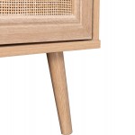 ΜΠΟΥΦΕΣ ΜΕΛΑΜΙΝΗΣ COLM- ΣΥΝΘ RATTAN ΣΤΙΣ ΠΟΡΤΕΣ HM9220 11 120Χ39Χ70Υεκ c445292
