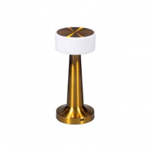 Επιτραπέζιο φωτιστικό LED Επαναφορτιζόμενο 3 5W 3000Κ 6000K Χρυσό Darwin c445368 Επιτραπέζιο φωτιστικό LED Επαναφορτιζόμενο 3 5W 3000Κ 6000K Χρυσό Darwin c445368