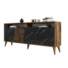 ΜΠΟΥΦΕΣ ΜΕΛΑΜΙΝΗΣ ΚΑΡΥΔΙ ΜΕ ΟΨΗ ΜΑΥΡΟΥ ΜΑΡΜΑΡΟΥ HM9431 05 180x35x78 6Υ εκ c446282