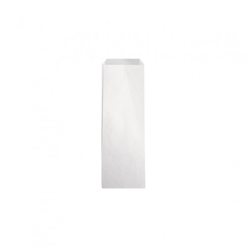 Χάρτινο σακουλάκι Βεζετάλ τιμή ανά κιλό λευκό 9x28cm Intertan - Σετ 10 c446287