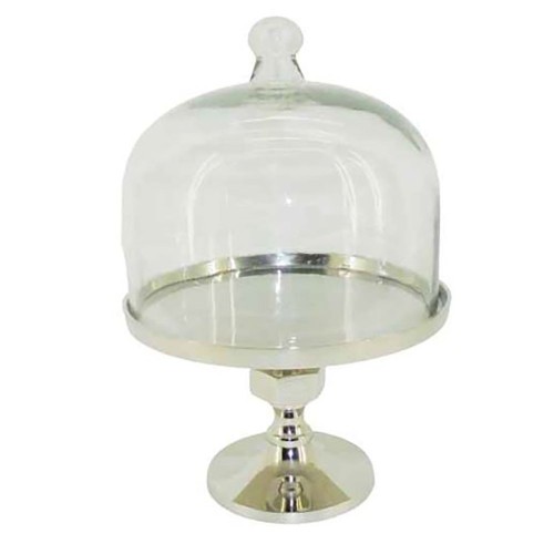 MOLDE ΚΟΥΠ ΑΛΟΥΜΙΝΙΟ ΓΥΑΛΙ ΧΡΥΣΟ D24xH37cm c446809