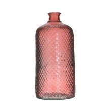 ΒΑΖΟ ΓΥΑΛΙΝΟ ΚΟΚΚΙΝΟ Φ19Χ42 19x19x42 c447597