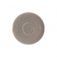 Σετ 6 πιατάκια πορσελάνης για φλυτζάνι 280cc, σκούρο γκρί c44762 Σετ 6 πιατάκια πορσελάνης για φλυτζάνι 280cc, σκούρο γκρί c44762