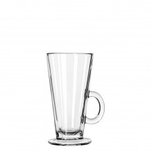 Γυάλινο Ποτήρι κούπα με χερούλι Σοκολάτας 28cl 7 7 6 8 x14 5cm - Σετ 12 c448677