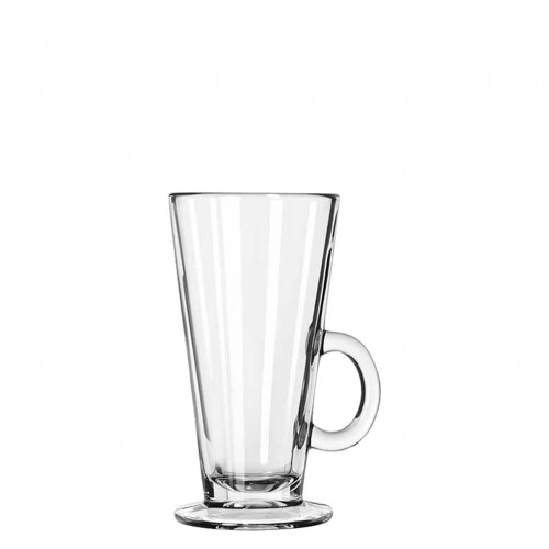 Γυάλινο Ποτήρι κούπα με χερούλι Σοκολάτας 28cl 7 7 6 8 x14 5cm - Σετ 12 c448677