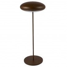 Επιτραπέζιο φωτιστικό LED NUVOLA φ12x31cm Corten επαναφορτιζόμενο αλουμινίου Broggi c448778 Επιτραπέζιο φωτιστικό LED NUVOLA φ12x31cm Corten επαναφορτιζόμενο αλουμινίου Broggi c448778