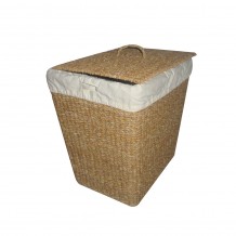 NEREA ΚΑΛΑΘΙ ΑΠΛΥΤΩΝ SEAGRASS ΒΑΜΒΑΚΙ ΦΥΣΙΚΟ ΛΕΥΚΟ 50x40xH50cm c448809 NEREA ΚΑΛΑΘΙ ΑΠΛΥΤΩΝ SEAGRASS ΒΑΜΒΑΚΙ ΦΥΣΙΚΟ ΛΕΥΚΟ 50x40xH50cm c448809