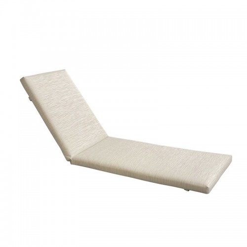 SUNLOUNGER Μαξιλάρι Ξαπλώστρας Textilene Μπεζ με Φερμουάρ Velcro Foam Polyester c450017