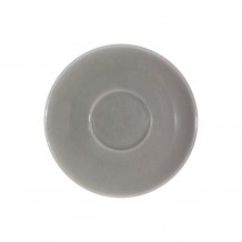 Σετ 6 πιατάκια πορσελάνης για φλυτζάνι 380cc, σκούρο γκρί c45008 Σετ 6 πιατάκια πορσελάνης για φλυτζάνι 380cc, σκούρο γκρί c45008