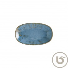 Δίσκος Οβάλ πορσελάνης 24x14cm Sky Snell Reactive Glaze BONNA - Σετ 12 c450765