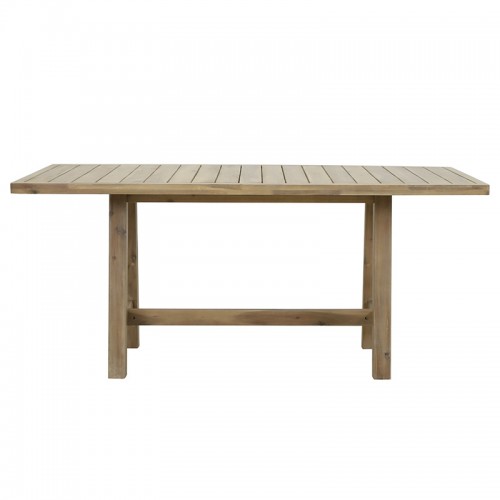 Τραπέζι Malibu pakoworld φυσικό ξύλο ακακία 170x90x75 5εκ c450859