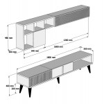 ΣΥΝΘΕΣΗ ΣΑΛΟΝΙΟΥ 2ΤΜΧ ΚΑΡΥΔΙ-ΛΕΥΚΟ HM11847 01 c451540