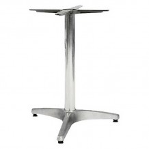 Βάση τραπεζιού Hip pakoworld αλουμινίου τρίνυχη 52x52x72εκ c451655