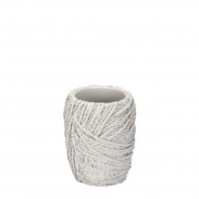 Ποτηράκι μπάνιου Κουβάρι γκρι φ7xΥ10cm MARVA c451946