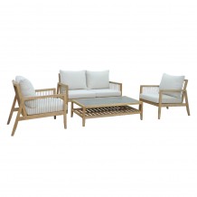 JAPONISM ΣΑΛΟΝΙ SET 1 2 1 BEIGE 138 68 68 5x88 2 128 6xH80 36 8cm c452018