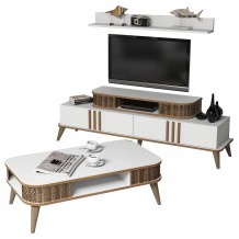 ΣΥΝΘΕΣΗ ΣΑΛΟΝΙΟΥ 2 ΤΜΧ ΛΕΥΚΟ ΚΑΡΥΔΙ HM11848 03 c452069