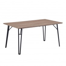 KAISER ΤΡΑΠΕΖΙ OAK ΑΝΟΙΧΤΟ 160x90xH76cm c452512