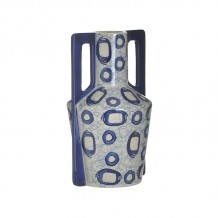 INART ΒΑΖΟ ΠΟΡΣΕΛΑΝΙΝΟ ΜΠΕΖ ΜΠΛΕ 18Χ17Χ30 c455105