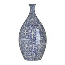 INART ΒΑΖΟ ΠΟΡΣΕΛΑΝΙΝΟ ΜΠΛΕ ΜΠΕΖ 19Χ11Χ38 c455118