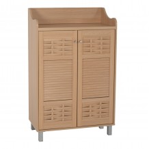 ΠΑΠΟΥΤΣΟΘΗΚΗ-ΝΤΟΥΛΑΠΙ KAILENA HM2230 09 ΜΕΛΑΜΙΝΗ ΣΕ ΦΥΣΙΚΟ 77X40 5X122Υεκ c455532