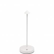 Επιτραπέζιο φωτιστικό LED επαναφορτιζόμενο ANGELINA λευκό SECURIT c455656