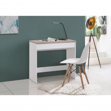 PRACTICO ΓΡΑΦΕΙΟ 1ΣΥΡΤΑΡΙ ΛΕΥΚΟ ΦΥΣΙΚΟ 80x40xH76cm c455800