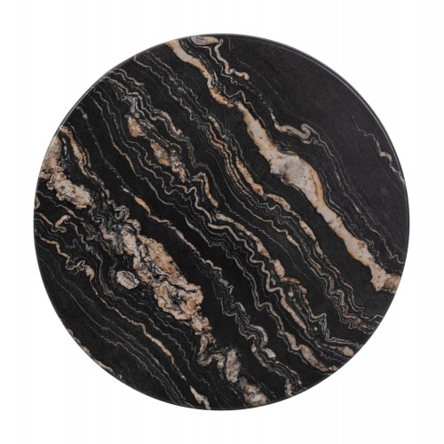 ΕΠΙΦΑΝΕΙΑ ΤΡΑΠΕΖΙΟΥ ΣΤΡΟΓΓΥΛΗ 5787 WERZALIT Φ60 BLACK GOLD MARBLE HM5227 15 c455906