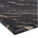 ΕΠΙΦΑΝΕΙΑ ΤΡΑΠΕΖΙΟΥ ΤΕΤΡΑΓΩΝΗ 5787 WERZALIT 70X70 εκ BLACK GOLD MARBLE HM5230 15 c455908