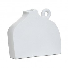 INART ΒΑΖΟ ΑΛΟΥΜΙΝΙΟΥ ΛΕΥΚΟ 24X5X20 c457155