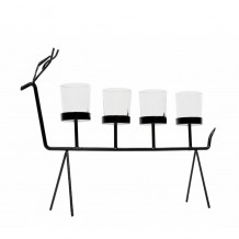 XMAS KABU ΚΗΡΟΠΗΓΙΟ ΣΙΔΕΡΟ ΓΥΑΛΙ ΜΑΥΡΟ ΔΙΑΦΑΝΟ 27x9xH39cm c457350 XMAS KABU ΚΗΡΟΠΗΓΙΟ ΣΙΔΕΡΟ ΓΥΑΛΙ ΜΑΥΡΟ ΔΙΑΦΑΝΟ 27x9xH39cm c457350