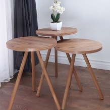 Σετ τραπεζιών σαλονιού Bella Atlantic Pine χρώμα 34x49x34cm c457965 Σετ τραπεζιών σαλονιού Bella Atlantic Pine χρώμα 34x49x34cm c457965