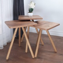 Σετ τραπεζιών σαλονιού Bella Atlantic Pine χρώμα 34x49x34cm c457966 Σετ τραπεζιών σαλονιού Bella Atlantic Pine χρώμα 34x49x34cm c457966