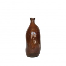 CRUSHED CARAMEL ΜΠΟΥΚΑΛΑ ΑΝΑΚΥΚΛΩΜΕΝΟ ΓΥΑΛΙ CARAMEL D11 5xH37cm c458003