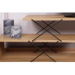 Έπιπλο tv Zano oak χρώμα μελαμίνη 120x30x40cm c458270