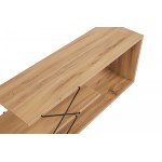 Έπιπλο tv Zano oak χρώμα μελαμίνη 120x30x40cm c458270