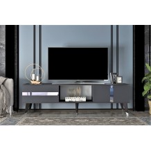 Έπιπλο tv Vana ανθρακί ασημί χρώμα μελαμίνη 150x50x29 6cm c458272 Έπιπλο tv Vana ανθρακί ασημί χρώμα μελαμίνη 150x50x29 6cm c458272