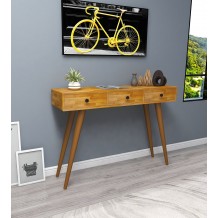 Κονσόλα Insieme oak χρώμα ξύλο 110x30x90cm c458288 Κονσόλα Insieme oak χρώμα ξύλο 110x30x90cm c458288