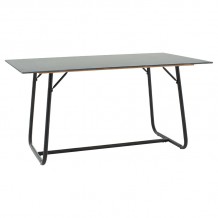 Τραπέζι Revello pakoworld sintered stone μαύρο μαρμάρου-μαύρο 150x90x75εκ c458361 Τραπέζι Revello pakoworld sintered stone μαύρο μαρμάρου-μαύρο 150x90x75εκ c458361