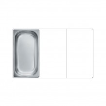 Σκεύος GN Gastronom inox 1 3 325x176x100mm - GN1310 c459000