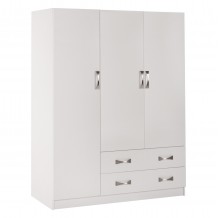 ΝΤΟΥΛΑΠΑ 3ΦΥΛΛΗ CARLY HM384 05 ΜΕ ΔΥΟ ΣΥΡΤΑΡΙΑ ΛΕΥΚΗ 150X55Χ180Υεκ c459338