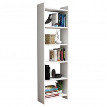 ΒΙΒΛΙΟΘΗΚΗ ΜΕΛΑΜΙΝΗΣ ΛΕΥΚΗ HM9226 11 48 5x22x160Υ εκ c459376 ΒΙΒΛΙΟΘΗΚΗ ΜΕΛΑΜΙΝΗΣ ΛΕΥΚΗ HM9226 11 48 5x22x160Υ εκ c459376