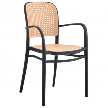 ΠΟΛΥΘΡΟΝΑ ΠΟΛΥΠΡΟΠΥΛΕΝΙΟΥ HM5938 02 ΜΑΥΡΗ ΚΑΙ ΜΠΕΖ 56x52 5x85 5Υεκ c459380