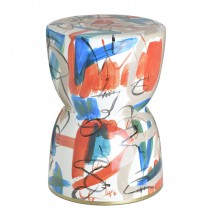 INART ΣΚΑΜΠΟ ΚΕΡΑΜΙΚΟ MULTICOLOR Φ31Χ43 c459445