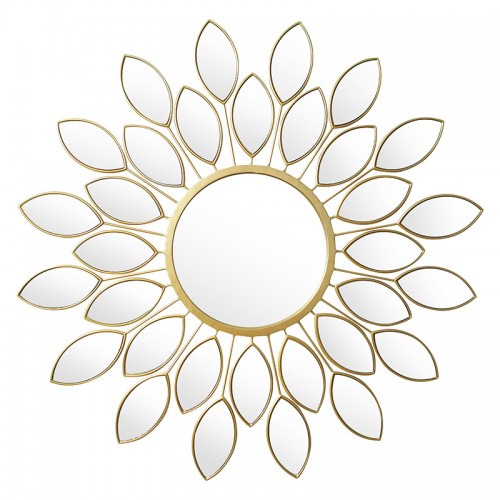 Καθρέπτης Flower pakoworld χρυσό 83x2 5x83εκ c459757
