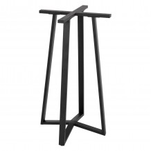 ΒΑΣΗ ΜΕΤΑΛΛΙΚΗ ΜΠΑΡ ΜΕΣΑΙΟΥ ΥΨΟΥΣ ΜΑΥΡΗ HM477 01 50x50x90Υ εκ c460091