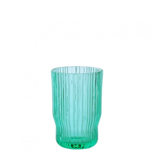 Γυάλινο ποτήρι σωλήνας 35cl EVENT φ8xΥ12cm γαλαζοπράσινο - Σετ 12 c460689