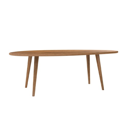 TERRA NOVA ΤΡΑΠΕΖΙ ΚΑΡΥΔΙ 200x100xH76cm c460735