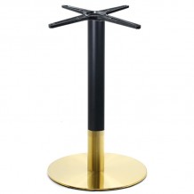 RIVA Βάση Τραπεζιού Gold Inox 201 - Black 11 70 Kg SET 2τμχ c461130